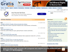 Tablet Screenshot of notizie.4yougratis.it